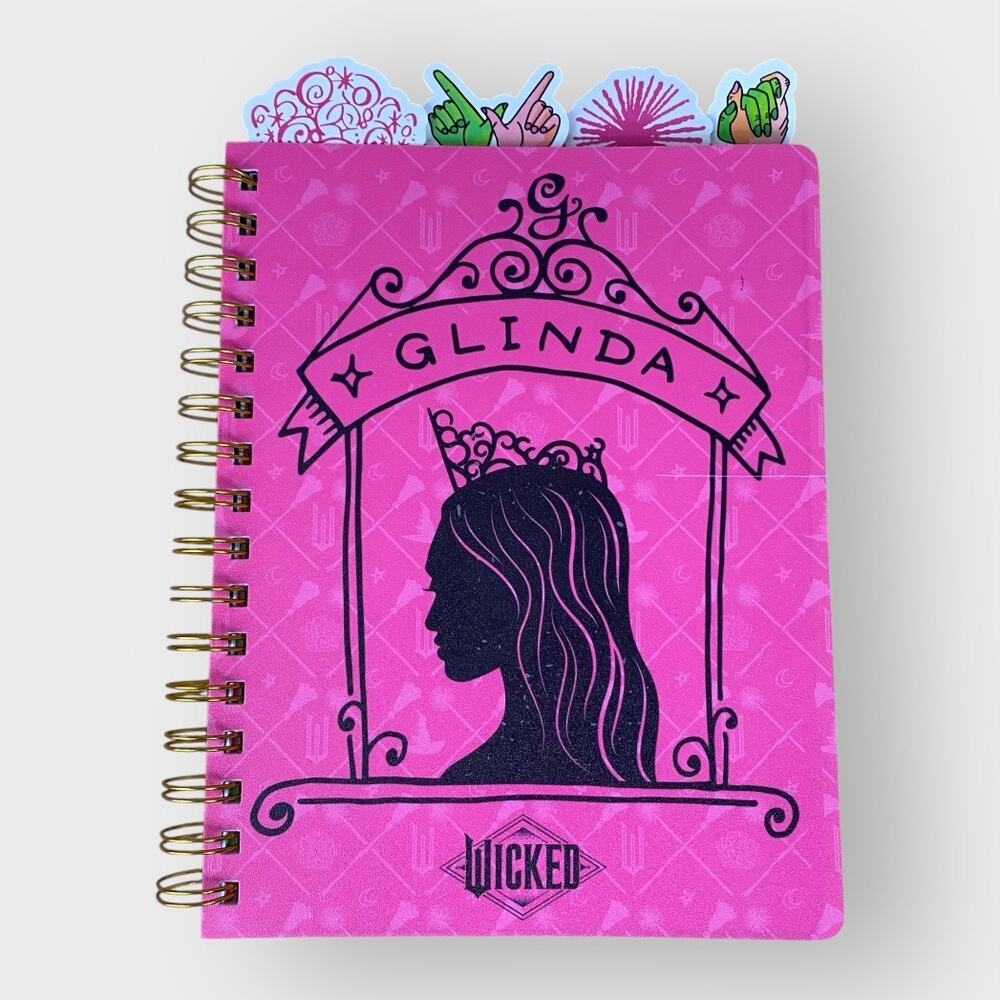 Wicked Glinda Journal 96 Sheets Pink